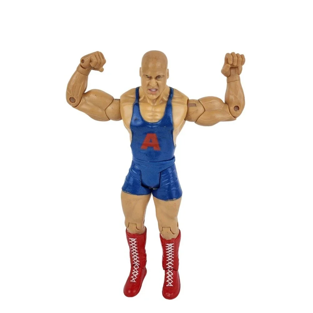 MATTEL WWE Loose Wrestling Action Figure Lot Of 5 Angle, Cena, Benoit & Others